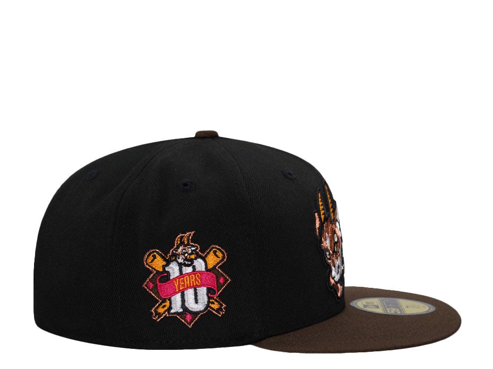 Embroidered Goat Snapback Cap