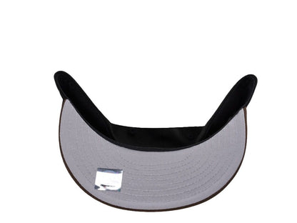 Embroidered Goat Snapback Cap