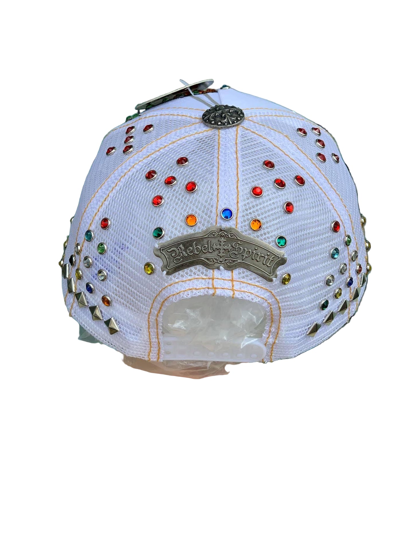 Crystal Studded Embroidered Cap