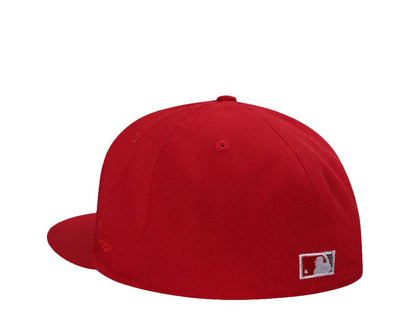 Red Southside Embroidered Snapback Cap
