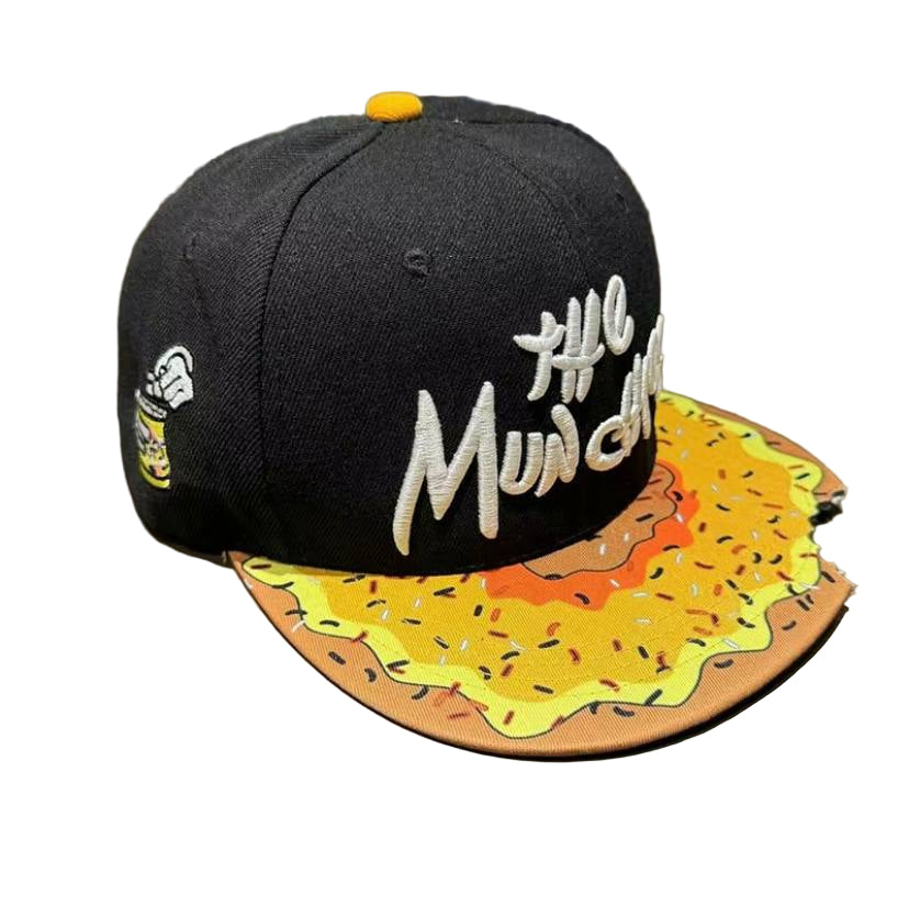 The Munchies Yellow Donut Snapback Hat
